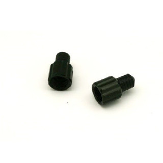BOUCHONS DE VALVES QUAD ALUMINIUM NOIR