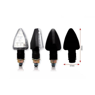 CLIGNOTANTS LEDS HOMOLOGUE NOIR