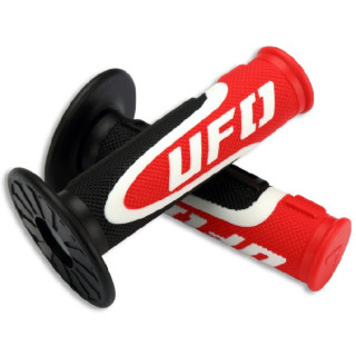 POIGNEES DOMINO POUR QUAD AVEC GACHETTE 