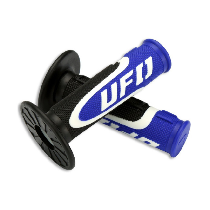 POIGNEES DOMINO POUR QUAD AVEC GACHETTE 