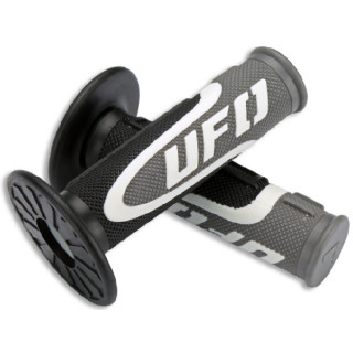 POIGNEES DOMINO POUR QUAD AVEC GACHETTE 