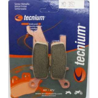 PLAQUETTES DE FREIN GRIZZLY 550 ARRIERE GAUCHE MO352
