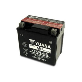 Batterie YUASA YTX5L-BS pour SUZUKI LT80
