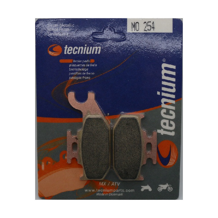 PLAQUETTES DE FREIN CAN AM 800 OUTLANDER AVANT GAUCHE MO254 06/11