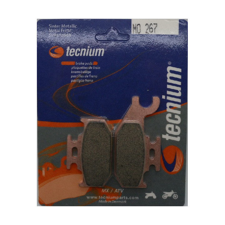 PLAQUETTES DE FREIN CAN AM RENEGADE 800  AVANT DROITE MO267 07/11