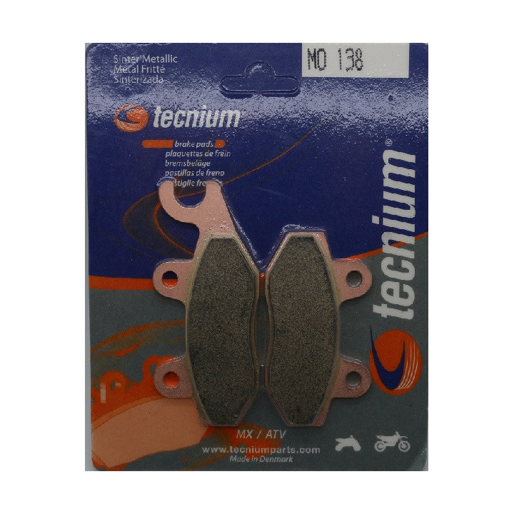 PLAQUETTES DE FREIN YFZ YFZR 450 AVANT GAUCHE MO138