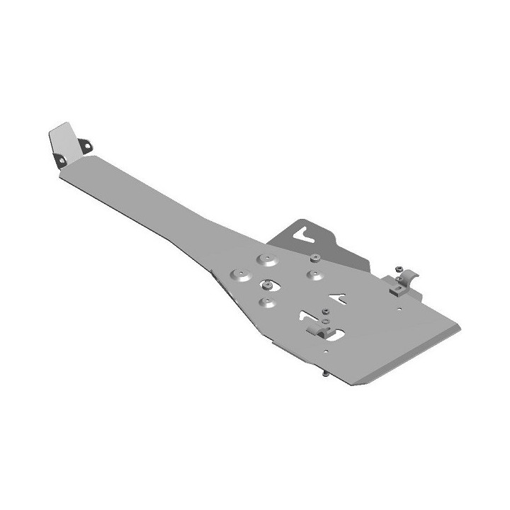 SABOT MOTEUR CENTRAL XRW ALU 3mm YAMAHA YFZR 450