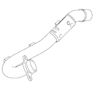 COLLECTEUR D' ECHAPPEMENT FMF LTR 450 D'ORIGINE