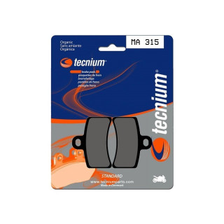 PLAQUETTES DE FREIN MA101 TECNIUM