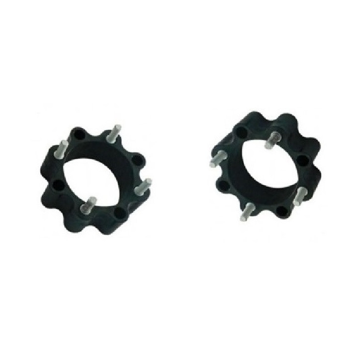 PAIRE D ELARGISSEURS PHD ARRIERE NOIR DOUBLE PERCAGE 4x110 ET 4x115 + 45mm