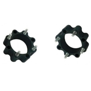 PAIRE D ELARGISSEURS PHD ARRIERE NOIR DOUBLE PERCAGE 4x110 ET 4x115 + 45mm
