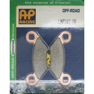 PLAQUETTES DE FREIN AVANT SCRAMBLER 500 4X4 AP RACING 08/12 LMP242AOR