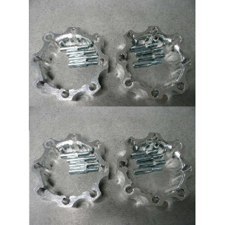 PAIRE D ELARGISSEUR AVANT DOUBLE PERCAGE 4X144 ET 4X156 +45mm POLARIS