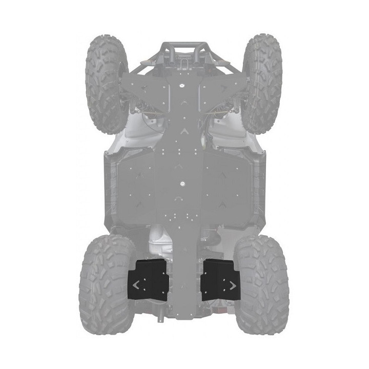 KIT PROTECTION TRIANGLES ARRIERES ALU  XRW POLARIS RZR 570 2020