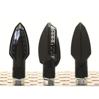 CLIGNOTANTS SPEAR LEDS NOIR