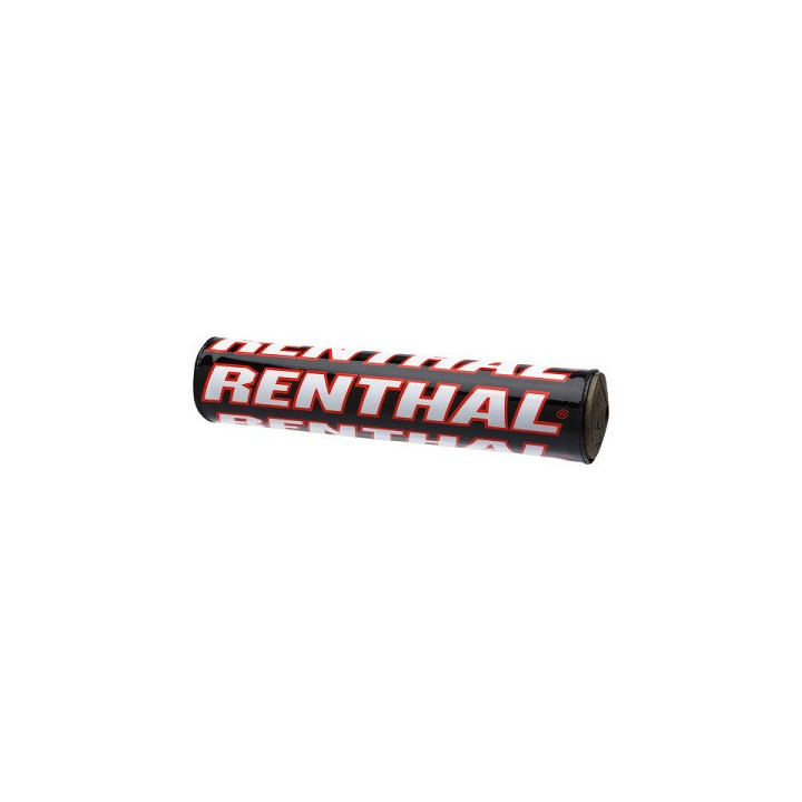 MOUSSE DE GUIDON RENTHAL NOIR/ROUGE 24CM