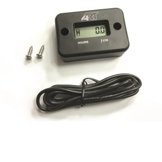 Compteur d'heure ART filaire noir