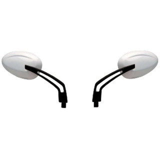Paire de rétroviseurs Easy blanc