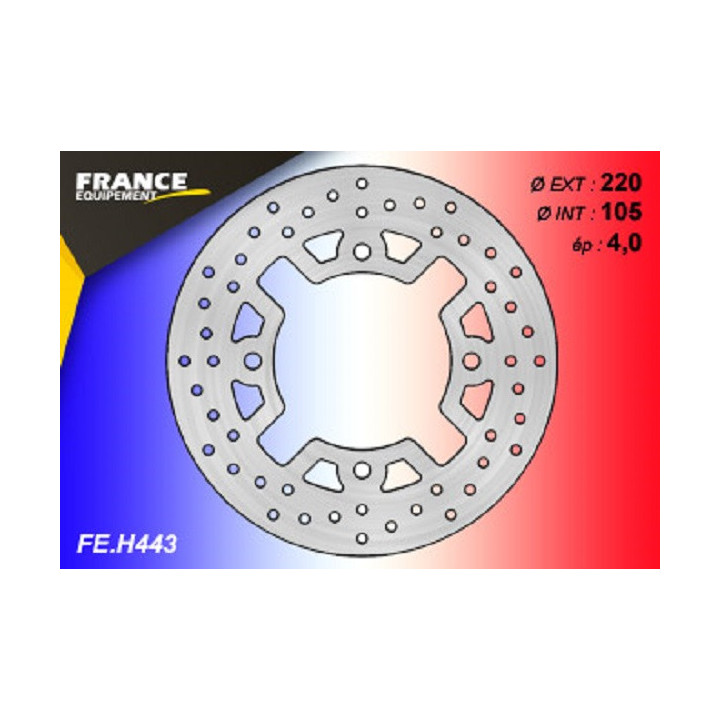 DISQUE DE FREIN ROND ARRIERE FE YAMAHA KODIAK 450 03/06