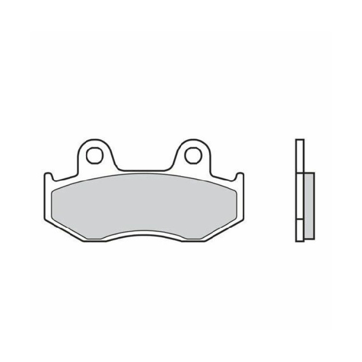 PLAQUETTES DE FREIN ARRIERE YFZ 450 AP RACING 04/05 LMP192OR