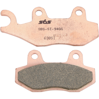 PLAQUETTES DE FREIN SBS YFZ YFZR 450 AVANT GAUCHE 638SI