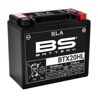Batterie BS HAUTE PERFORMANCE BTX20HL SSV CAN AM MAVERICK 1000 XDS