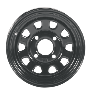 Jante acier noire Can Am Maverick 1000 Sport xds turbo 14X7 4x137 4+3