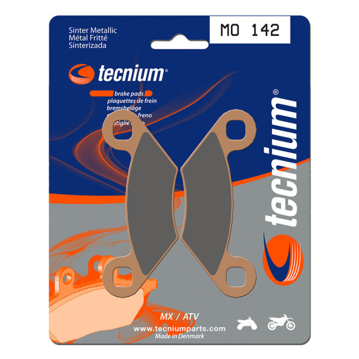 PLAQUETTES DE FREIN ARRIERE TECNIUM MO142 SSV POLARIS RZR 800 800S