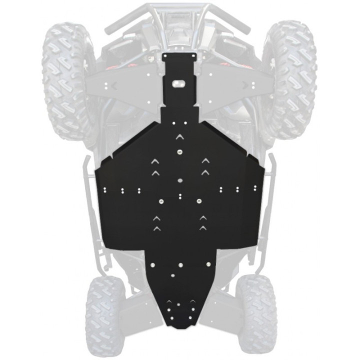 PROTECTION CENTRALE XRW EN PHD POLARIS RZR TRAIL 1000 S 900  900S