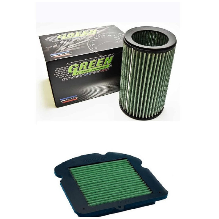 KIT FILTRE À AIR ET COUVERCLE GREEN SSV YAMAHA YXZ 1000