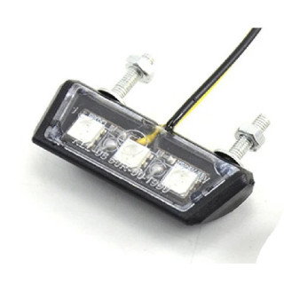 ECLAIRAGE FEU DE PLAQUE LED 12V