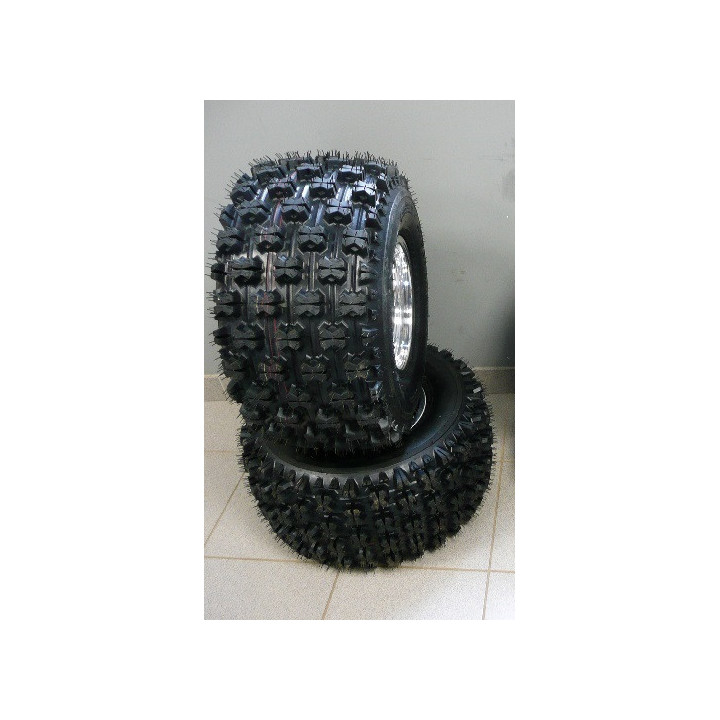 PACK JANTES ALU ET PNEUS CROSS WANDA YAMAHA 250 350 450 660 700