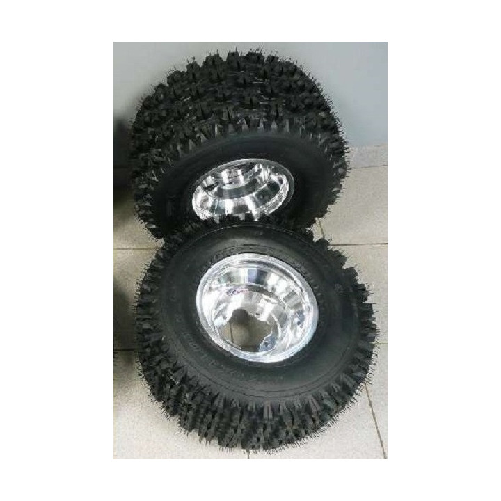 PACK JANTES ALU ET PNEUS CROSS WANDA YAMAHA 250 350 450 660 700
