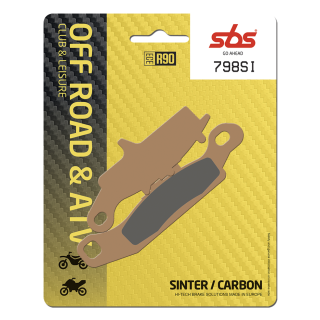 PLAQUETTES DE FREIN SBS RACING KFX 450 AVANT DROITE 798SI