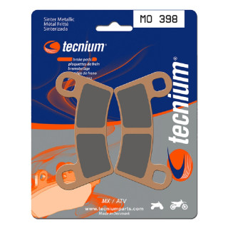 PLAQUETTES DE FREIN TECNIUM AVANT POLARIS SPORTSMAN 570 MO398 ANNEE 2014- 2016
