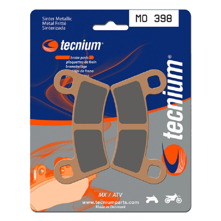 PLAQUETTES DE FREIN TECNIUM AVANT POLARIS SPORTSMAN 570 MO398 ANNEE 2014- 2016