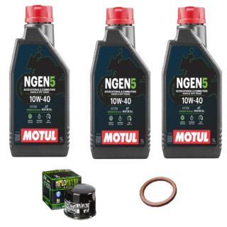 Kit vidange moteur KYMCO 500 MXU MOTUL 10w40 Semi-synthèse NGEN 5