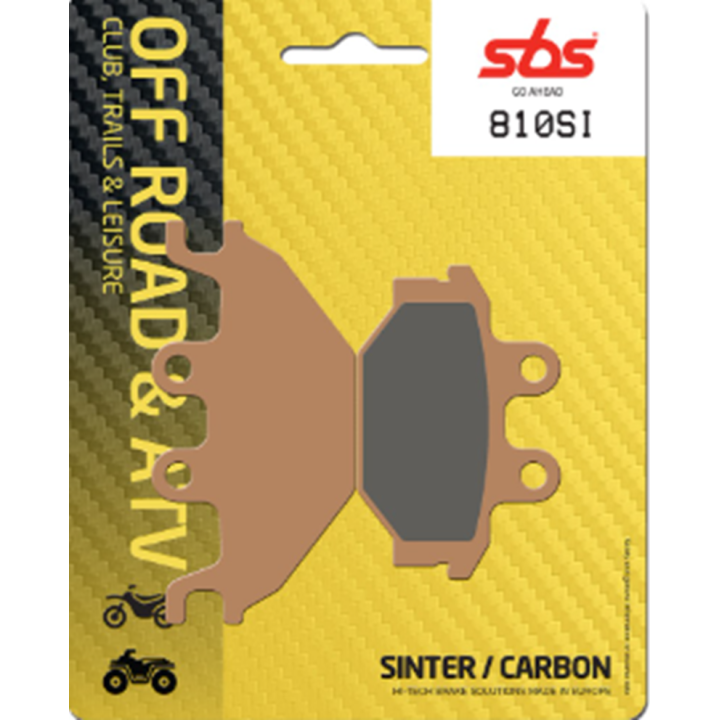 PLAQUETTES DE FREIN AVANT SBS SI KYMCO MXU 250 2006-2014