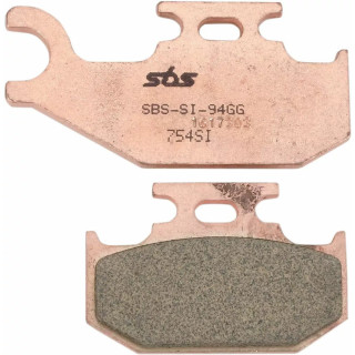 PLAQUETTES DE FREIN ARRIERE SBS CAN AM 400 OUTLANDER 2007-2014