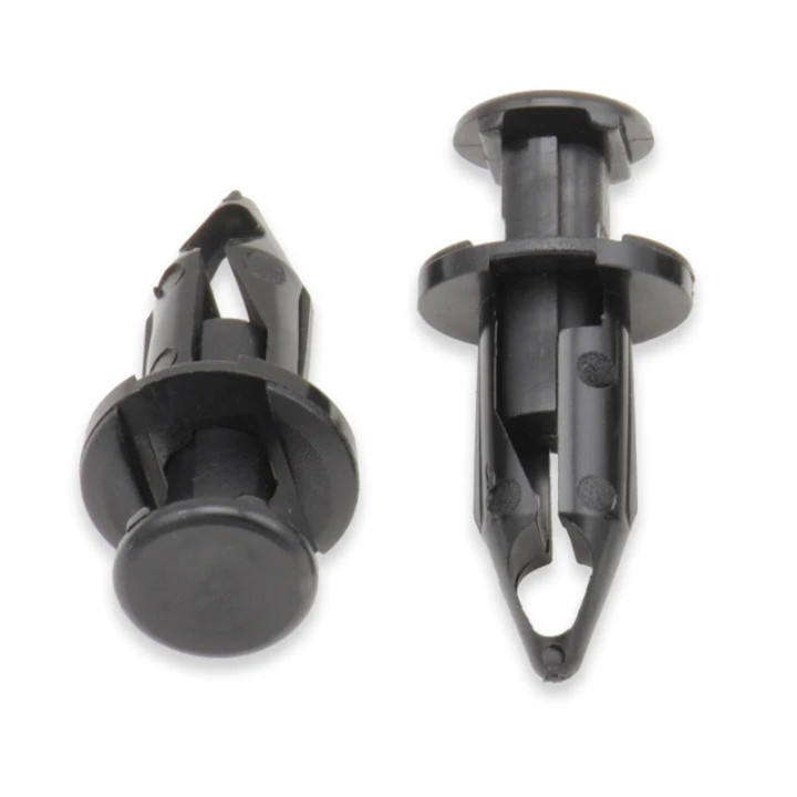 Rivets clips plastique carénage 8mm BOLT 10 pièces