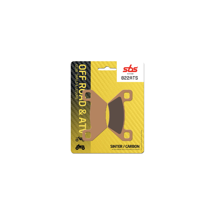 PLAQUETTES DE FREIN SBS AVANT ET ARRIERE KYMCO MXU 400 AVANT ET ARRIERE