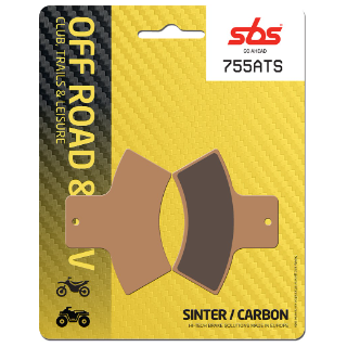 PLAQUETTES DE FREIN ARRIERE SBS POLARIS TRAIL BOSS 330 2003-2014