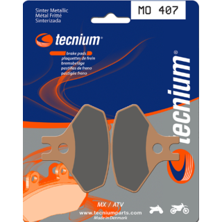 PLAQUETTES DE FREIN AVANT TECNIUM DS 450 2008/2012 MO407