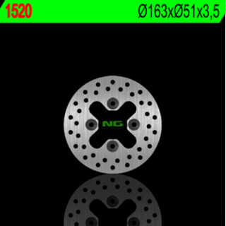 DISQUE DE FREIN ROND AVANT NG KAWASAKI KFX 450R 2007/2017