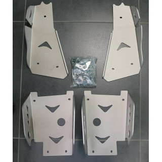LOT PROTECTIONS AVANT ARRIERE ALU QUAD SPORT POLARIS SSV RZR 800