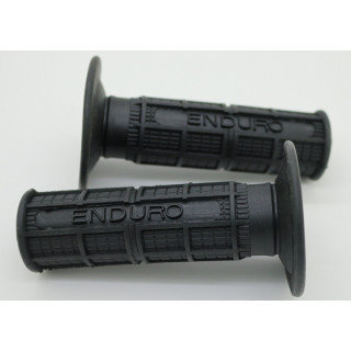 POIGNEES CAOUTCHOUC DE GAZ ENDURO NOIR