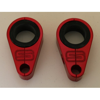 SUPPORTS DE DURITE DE FREIN STREAMLINE ROUGE