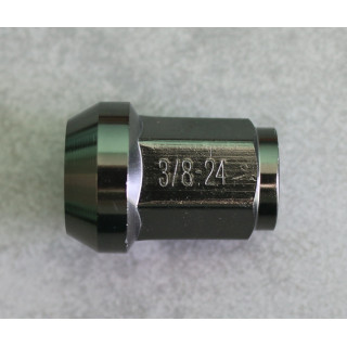 ECROU DE ROUE CONIQUE ALU M10X125 EN DOUILLE DE 14