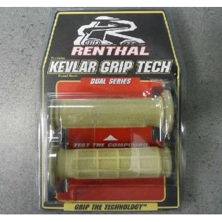 POIGNEES RENTHAL KEVLAR POUR QUAD AVEC GACHETTE 