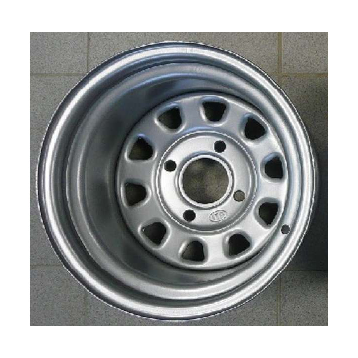 JANTE ARRIERE ACIER 12X7 ITP 4X110 DEPORT 2+5